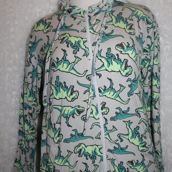 MeUndies onesie unisex adult/teens dinosaurs size S/M - NWOT - LAST ONE!!! - Picture 2 of 9